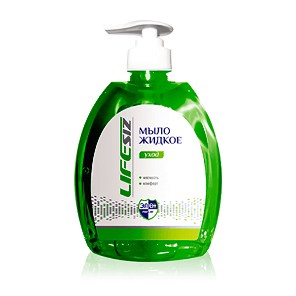 Мыло жидкое "Уход-Элен" ( с ухаживающим эффектом) флакон с дозатором 500мл