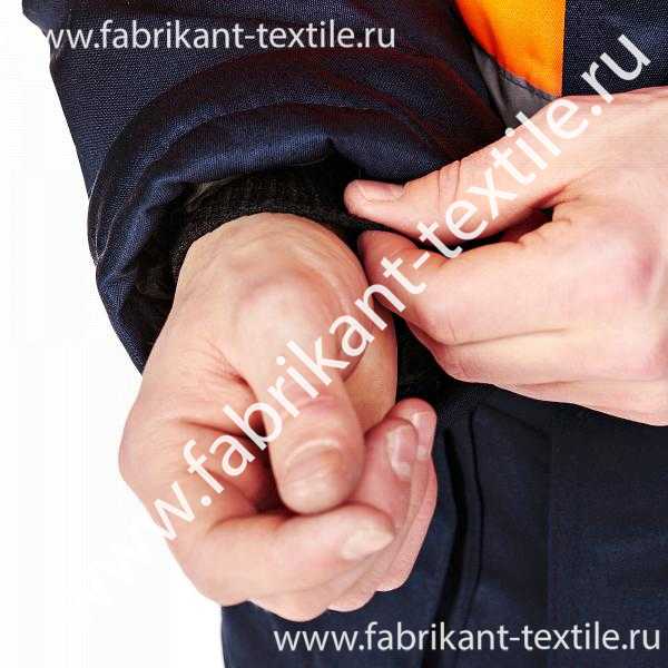 КОСТЮМ УТЕПЛЕННЫЙ ДЛЯ ДОРОЖНЫХ РАБОТ п/к, темно-синий, оранжевый