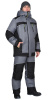 Костюм "АРКТИКА" зимний: куртка дл., брюки, ср. серый с черным