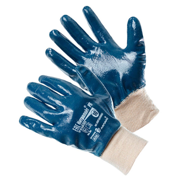 Перчатки АМПАРО™ Нитролайт РП (хлопок/интерлок+нитрил) 448585