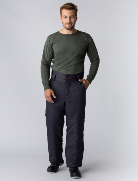 Брюки зимние Фаворит (тк.Смесовая,240), т.серый (ЧЗ)