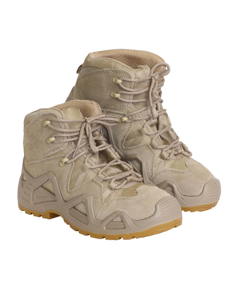 Ботинки "Дозор", замша (бежевые), ПУ-Нитрил