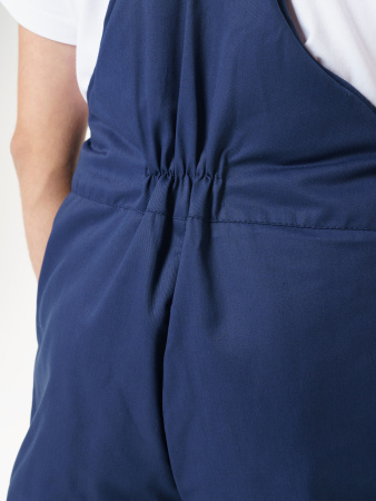 Полукомбинезон мужской зимний Пк703 ткань Твил, цвет темно-синий