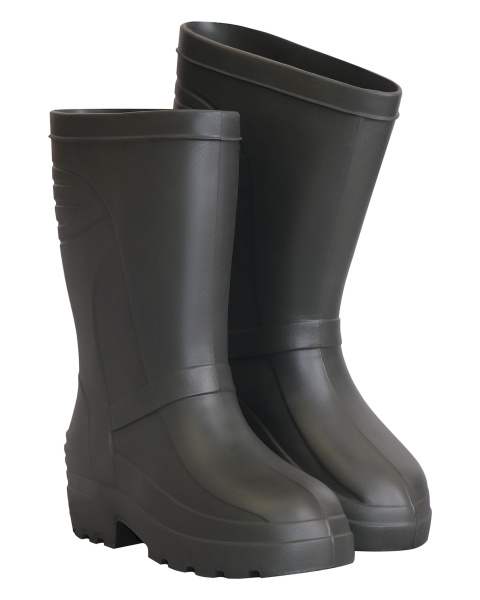 Сапоги мужские из ЭВА без манжеты (осень) оливковые (С-07) (ОК Барс)