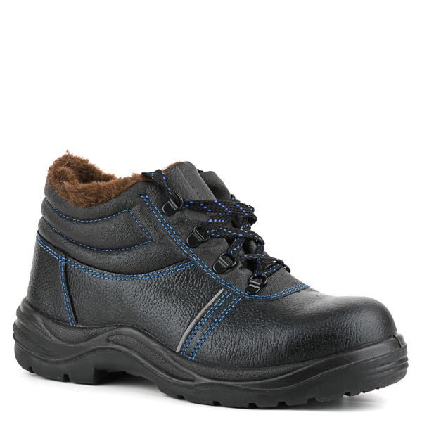 Ботинки кожаные утепленные мод. 012РНМ-1 ПУ/нитрил, шерстин