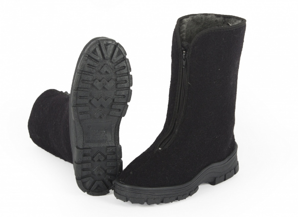 Сапоги женские Войлочные ПВХ Step (арт.8-42-4) черный