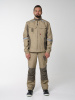Полукомбинезон рабочий мужской №116 бежевый, хаки, СОП, ткань Канвас 