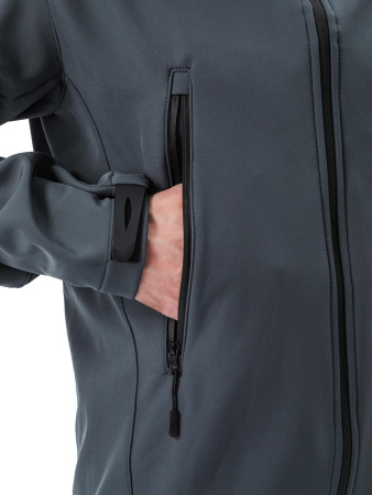 Костюм "ВЕПРЬ" куртка/брюки, цвет: т.серый, ткань: Софтшелл