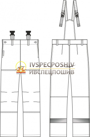 Костюм сварщика ЭТНА цельноспилковый арт. 0161