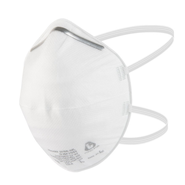 JM-8610 Mircon Полумаска противоаэрозольная без клапана, чашеобразная, класс защиты FFP1 NR D, в упаковке 20 шт (описание на 2 уровне)