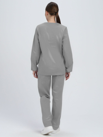 Костюм женский Хаспфуд-База (тк.ТиСи,120), серый