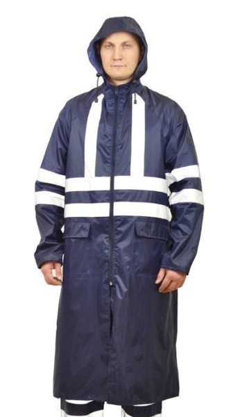 Плащ влагозащитный Комфорт синий СОП 